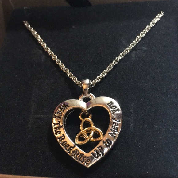 NWT Limoges- Irish Blessing & Celtic knot Necklace - Picture 3 of 6